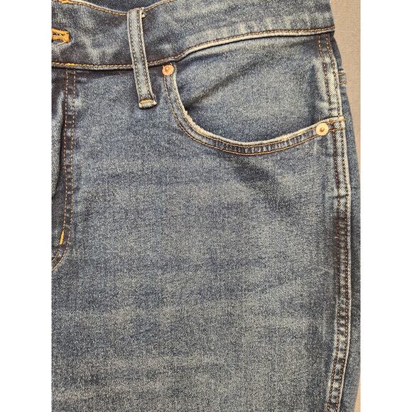 J.‎ Crew Curvy Classic Straight Jeans Womens Size 34-(Fits 36x28) Ankle Crop - Picture 4 of 8